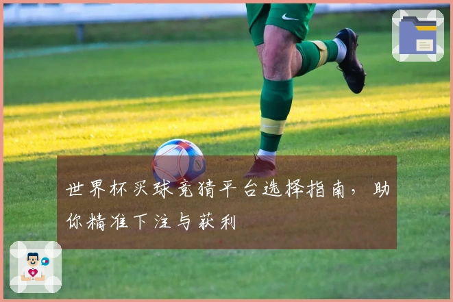 世界杯买球竞猜平台选择指南，助你精准下注与获利